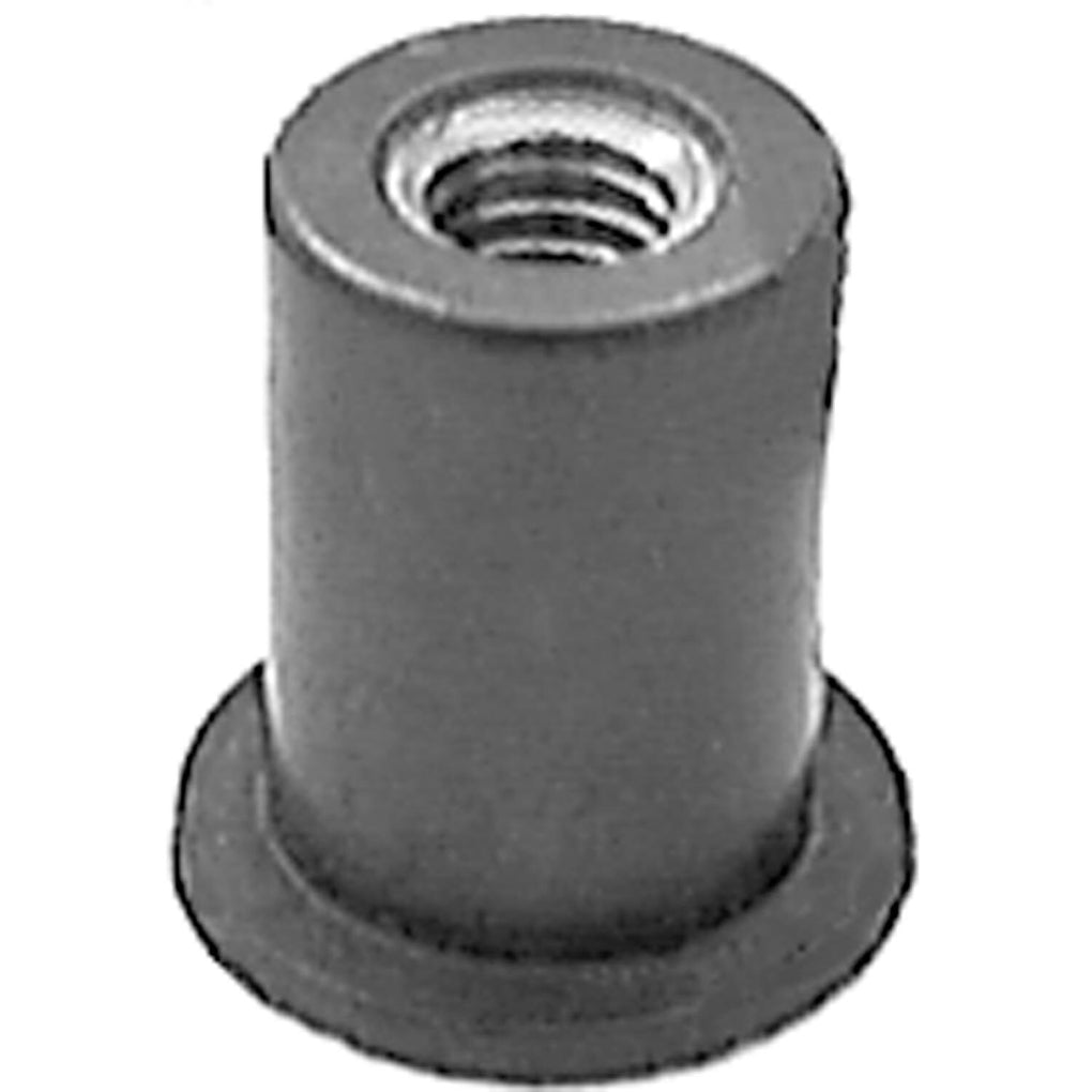 Auveco - AP13007 - Auveco Pak Rubber Nut #10-32 Threads .500 Head Diameter