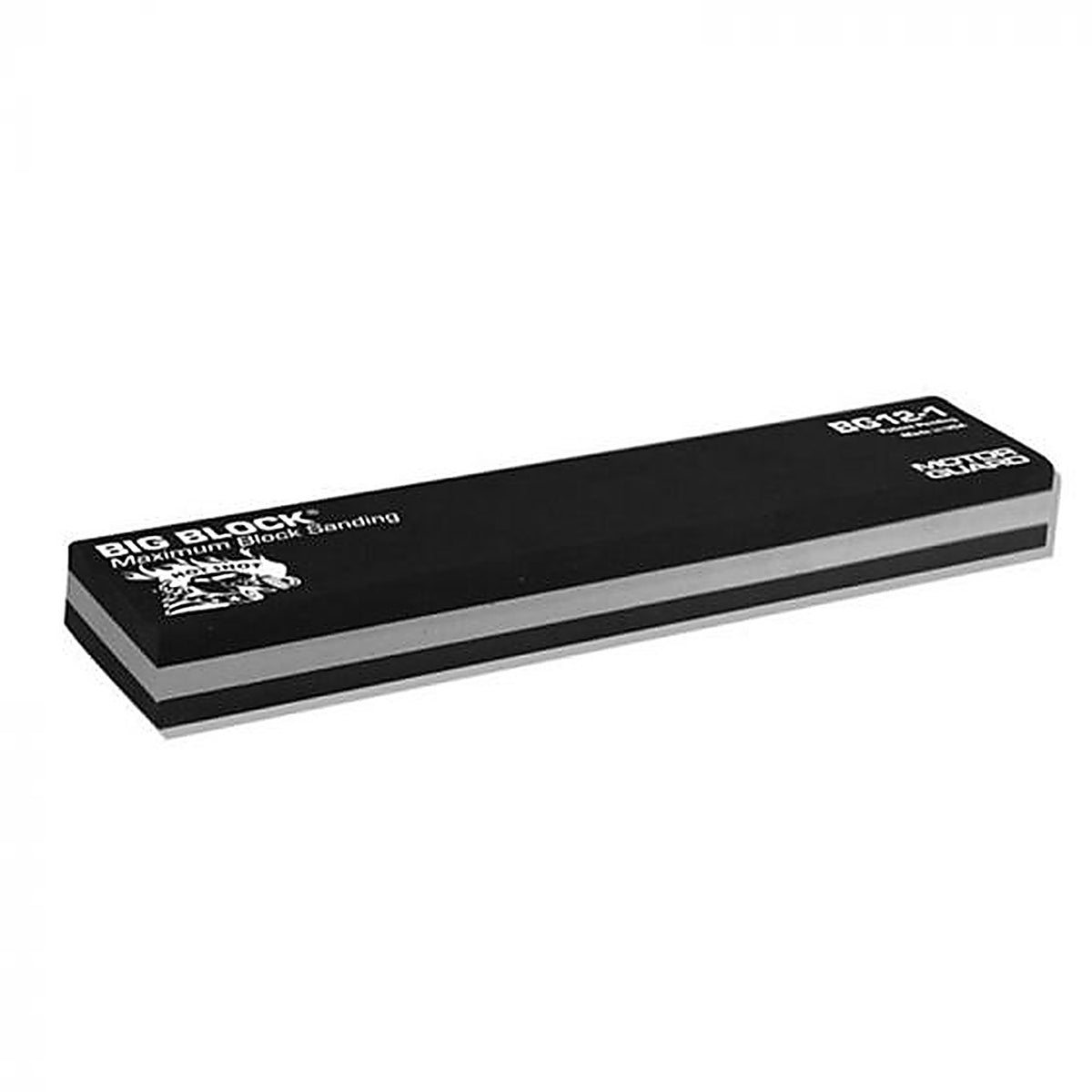 Motor Guard - BGK12-1 - Big-Block Hook Facing Sanding Block, 2-5/8 Inch W X 12 Inch L, Hook and Loop Attachment