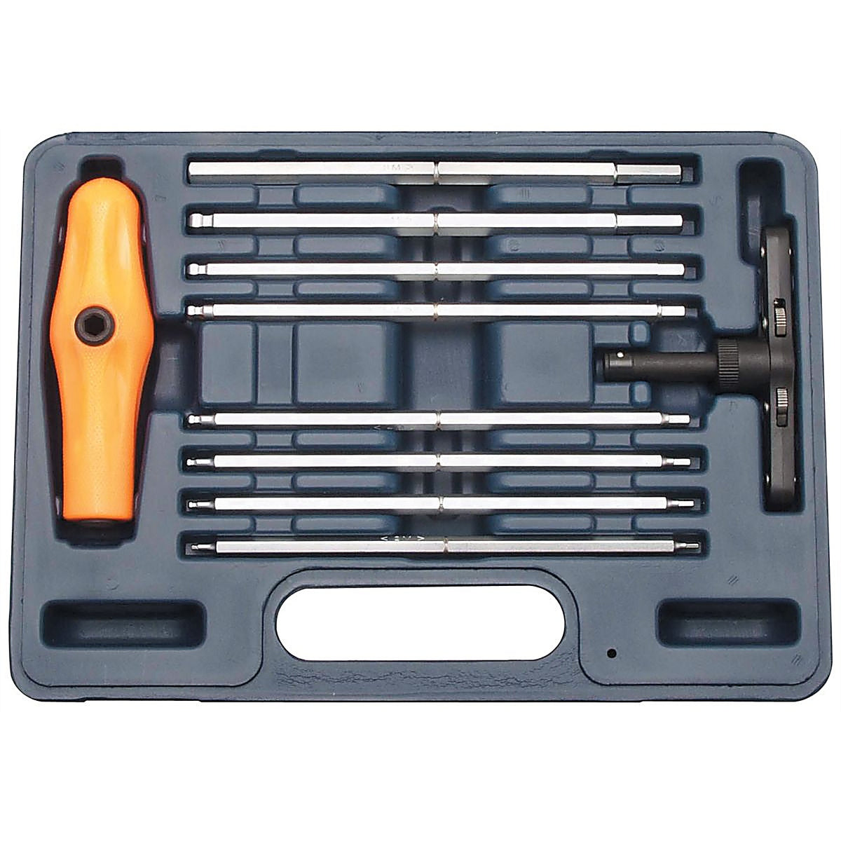 VIM Tools - BHM100 - 10 pc. Metric Ball and Hex Driver Kit