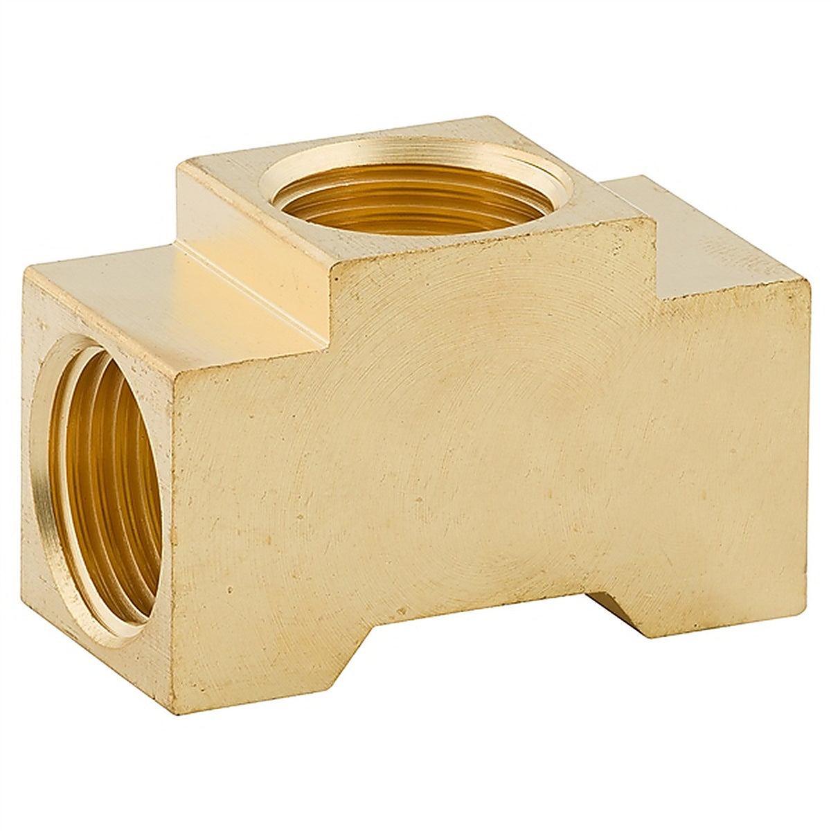 AGS - BLF-107B - Union Tee, Brass, F (5/8-18 I), Bag