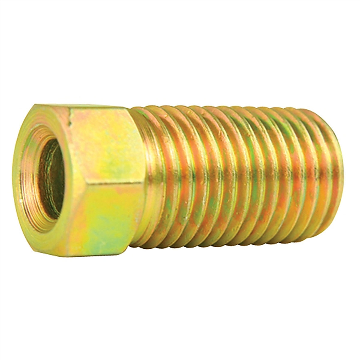 AGS - BLF-10B - Steel Tube Nut, Long, 3/16 (3/8-24 Inverted), 1/Bag