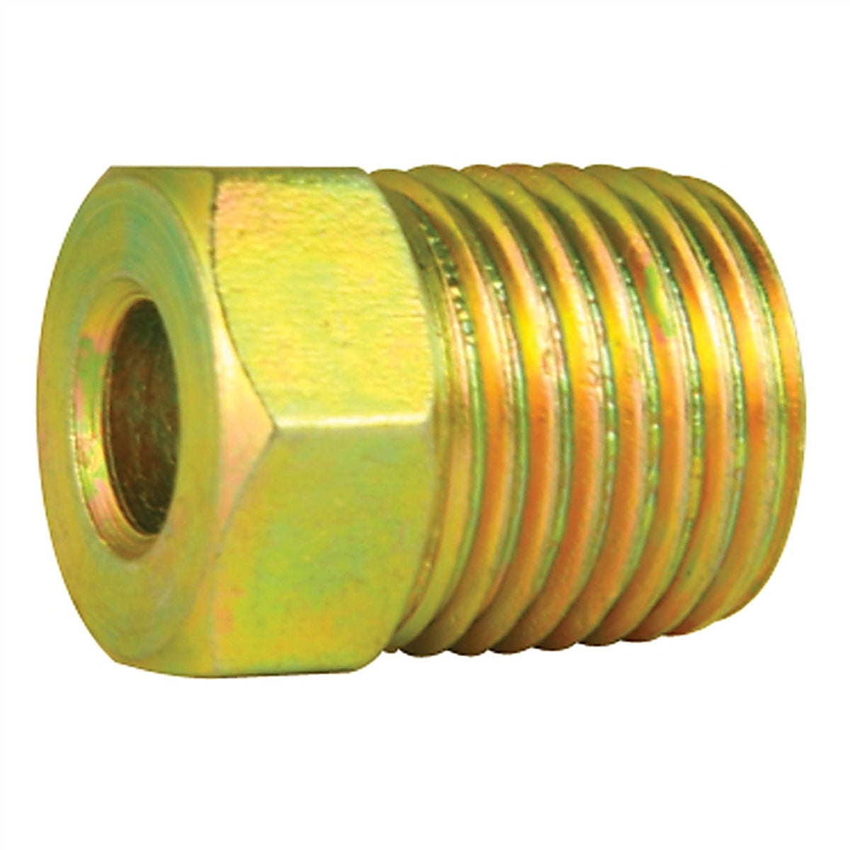 AGS - BLF-11C-5 - Steel Tube Nut, 3/16 (7/16-24 Inverted), 5/Card
