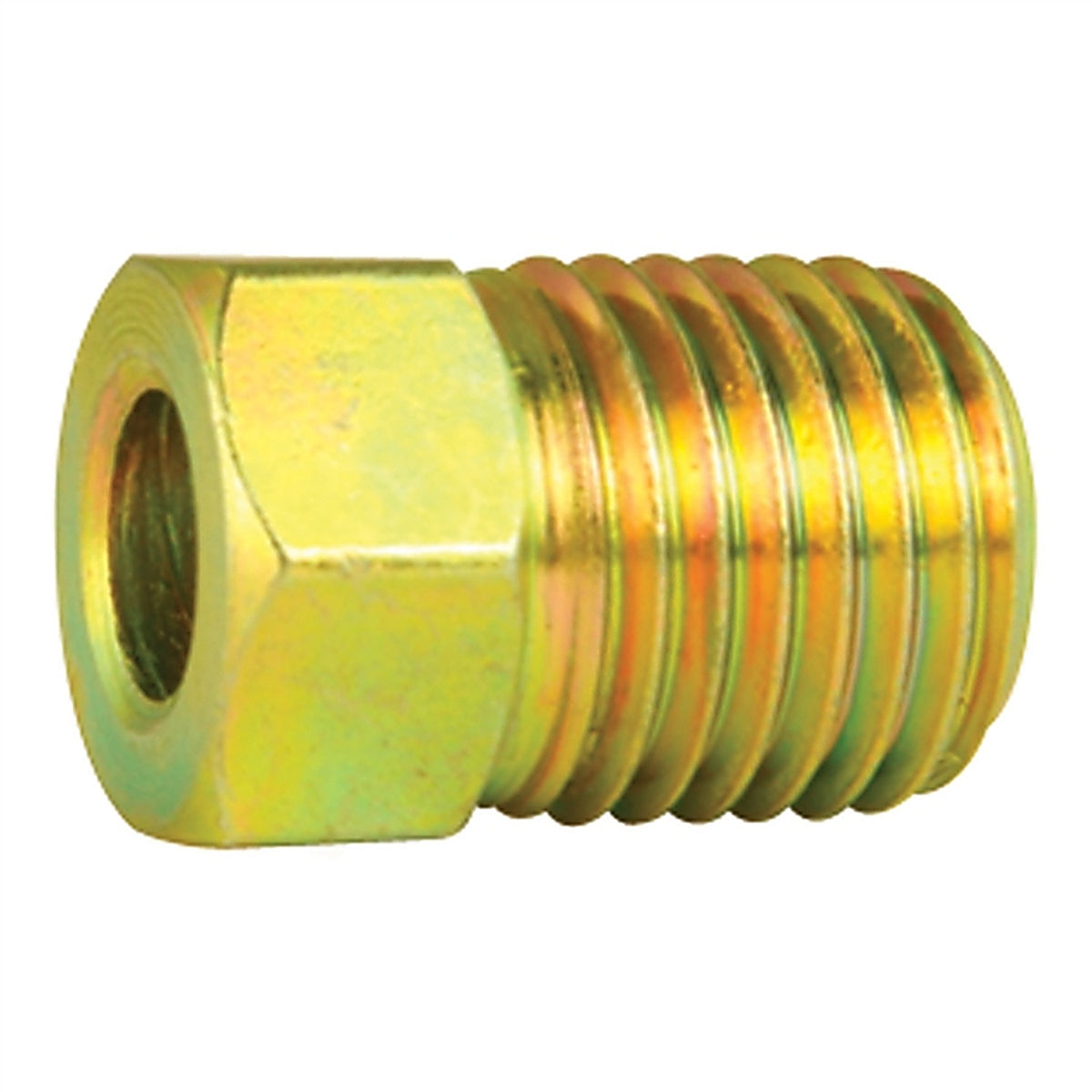 AGS - BLF-12 - Steel Tube Nut, 3/16 (3/8-24 Inverted), 10/Bag