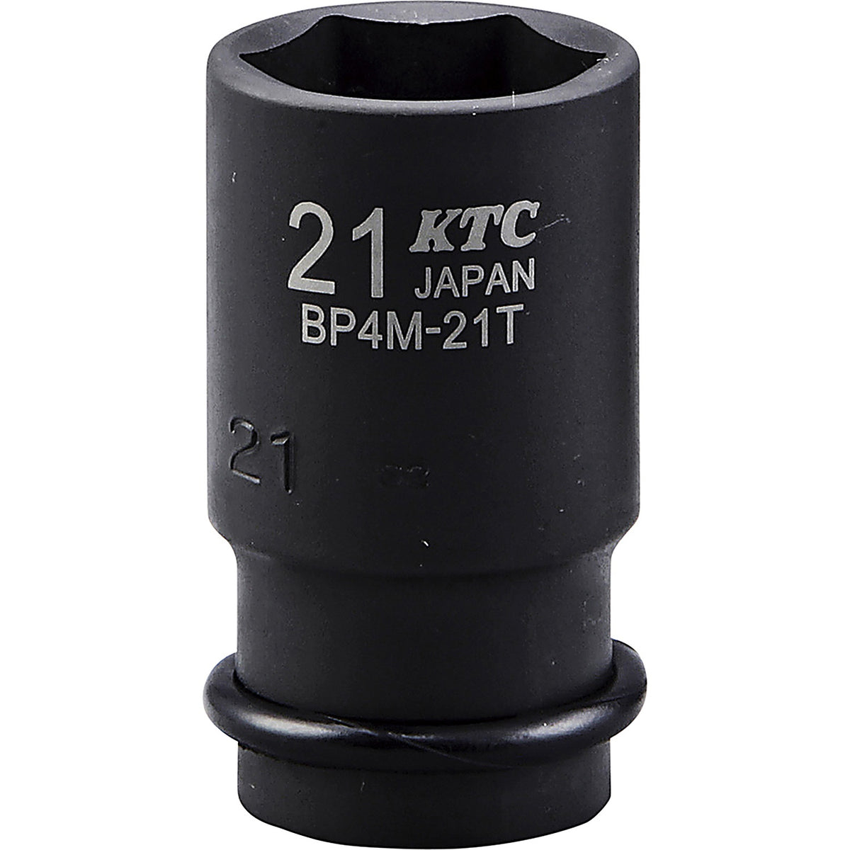 Nepros - BP4M-21TP - 1/2 Inch Sq. Impact Socket (Semi Deep) with Pin&ring 21 mm