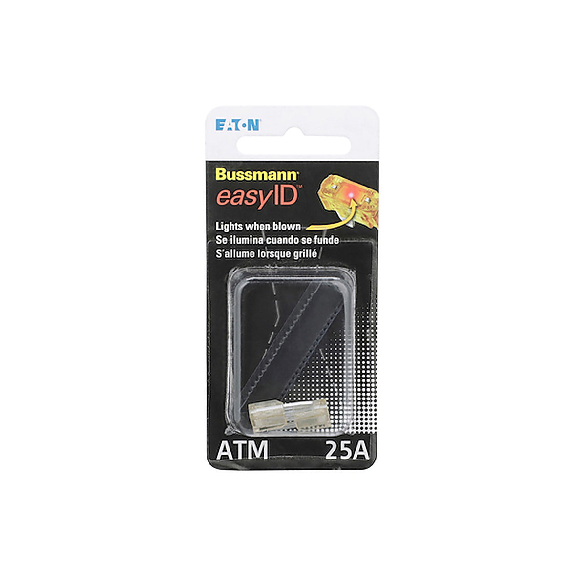 Bussman - BPATM25ID - Eaton Bussmann Series Atm Easyid 25A Blade Fuse - 2 Pieces