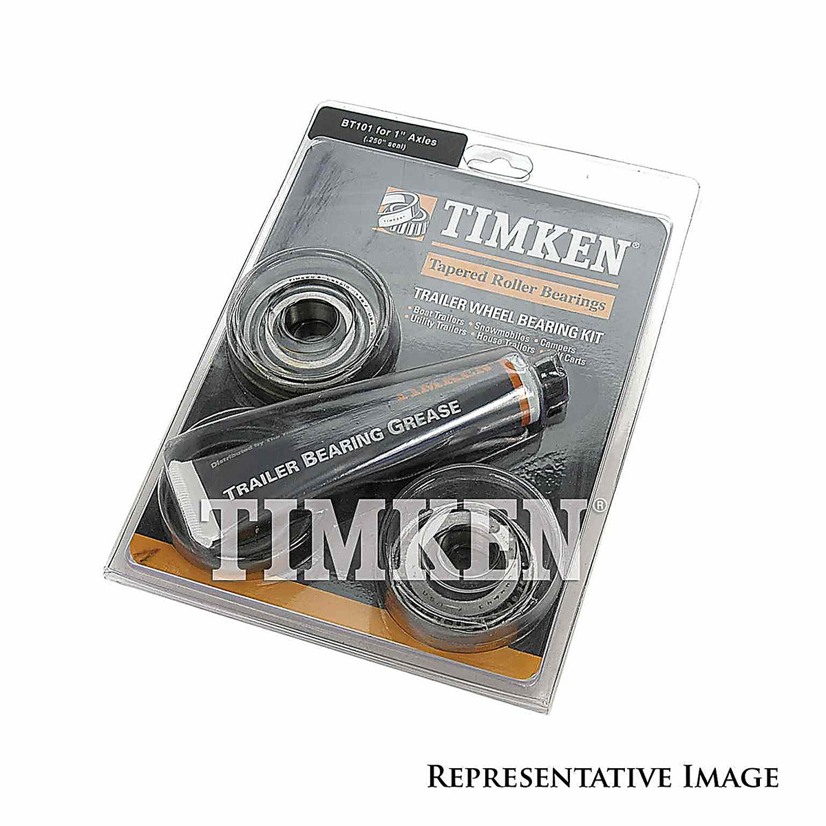Timken Bearing - BT101 - Trailer Axle Wheel Bearing and Seal Kit