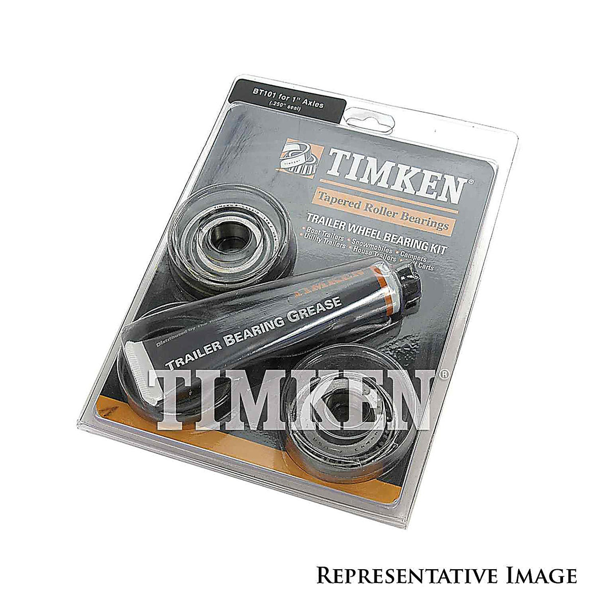 Timken Bearing - BT101 - Trailer Axle Wheel Bearing and Seal Kit