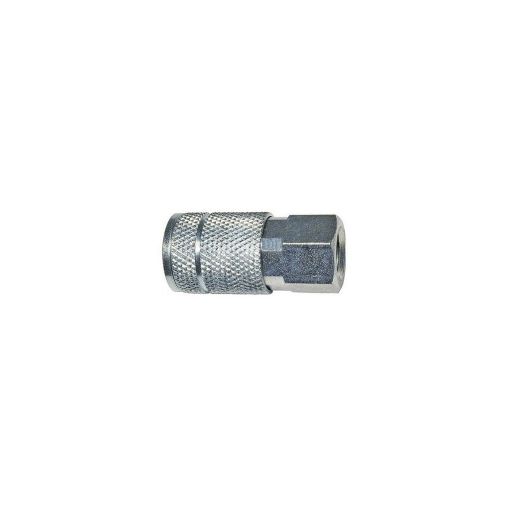Amflo |C2|T-Style Coupler, 1/4 in, FNPT, Steel