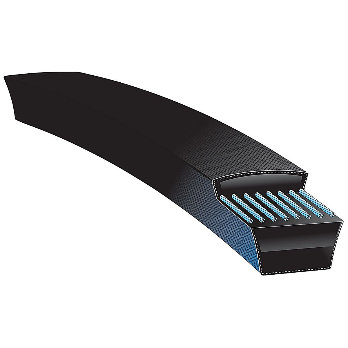 Gates - C57 - Hi-Power II Classical Section Wrapped V-Belt