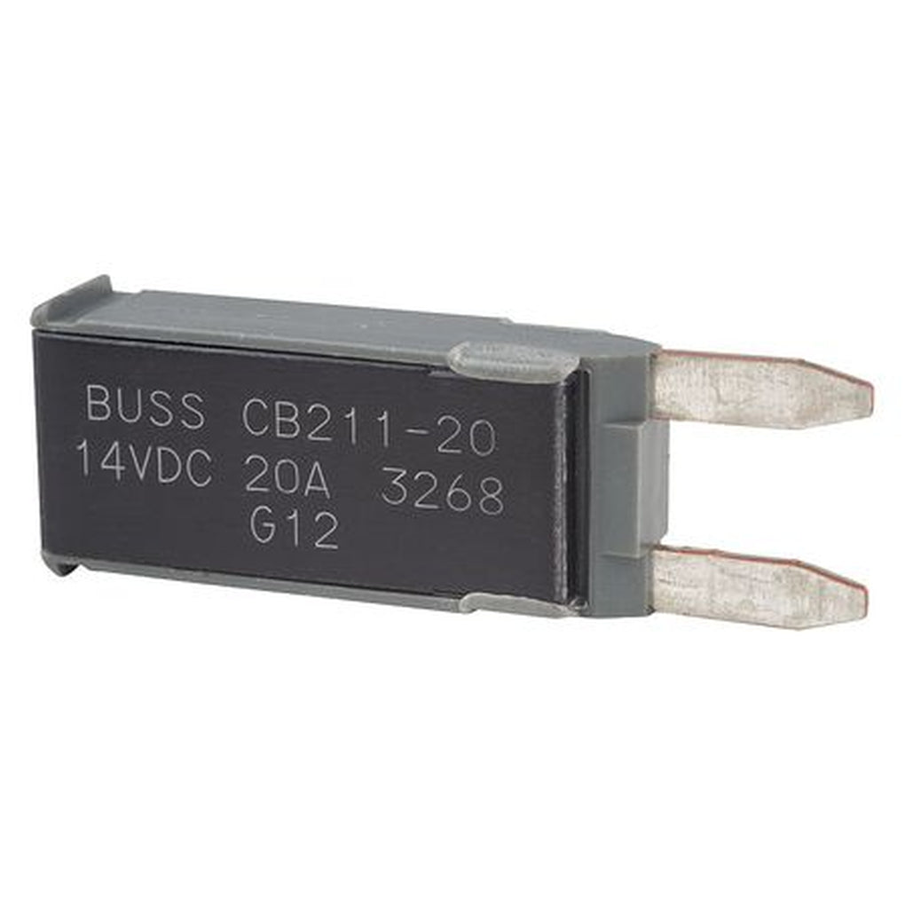 Bussmann - CB211-20 - ATM Footprint Circuit Breaker Type I - 20A