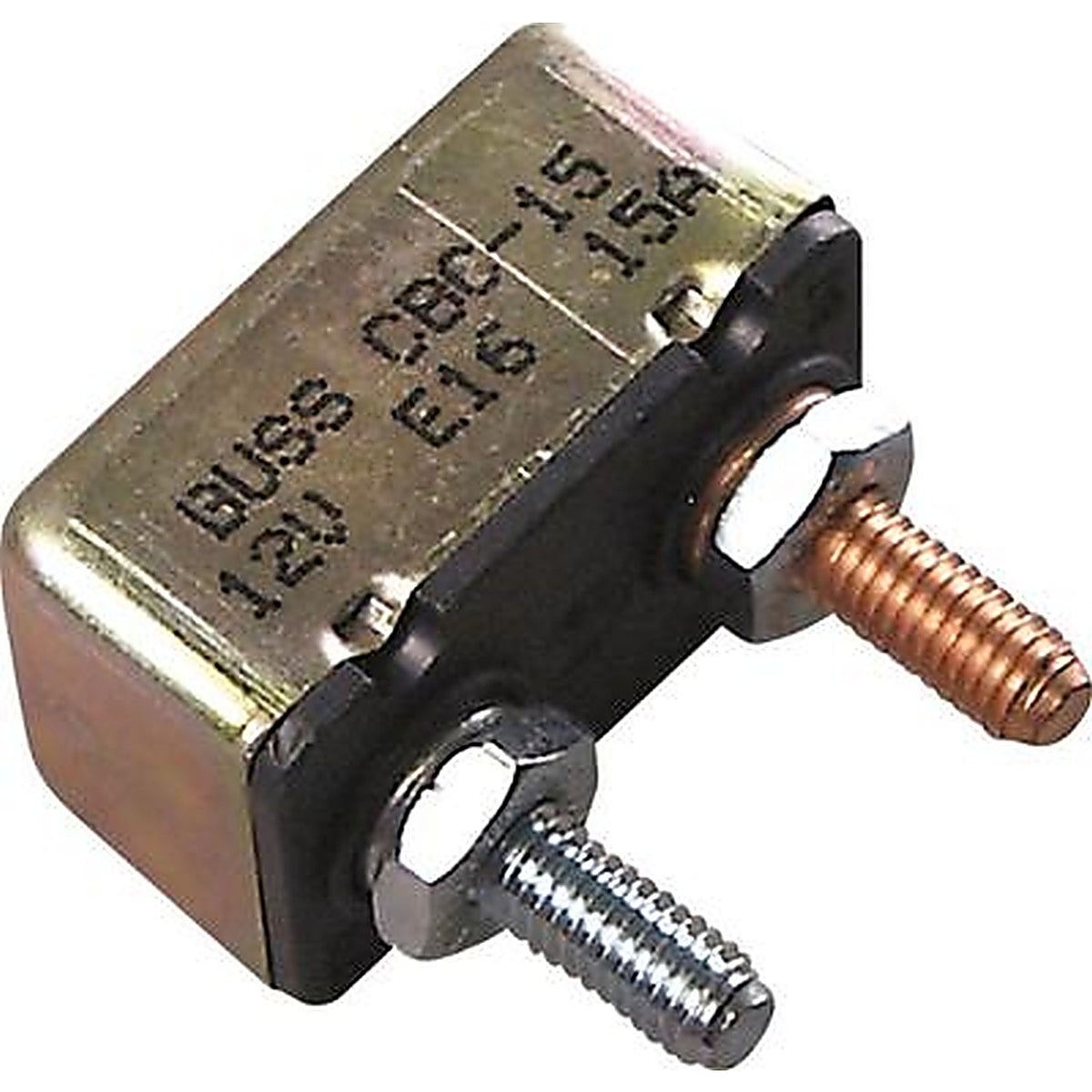 Bussmann - CBC-15 - HD Circuit Breaker - Type I 10-32 Stud-Terminal - 15A