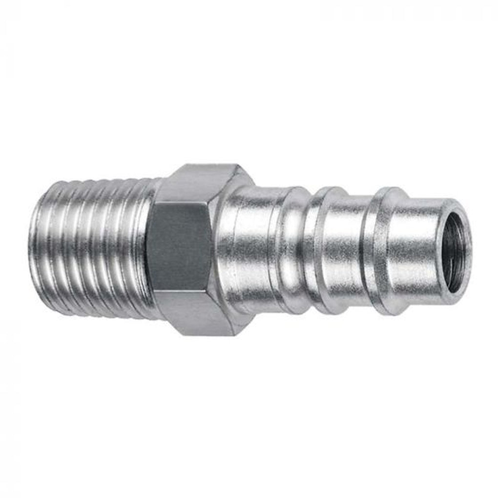 Amflo|CP91|Plug, 1/4 in, Coupler Plug x MNPT, Steel, HI FLO