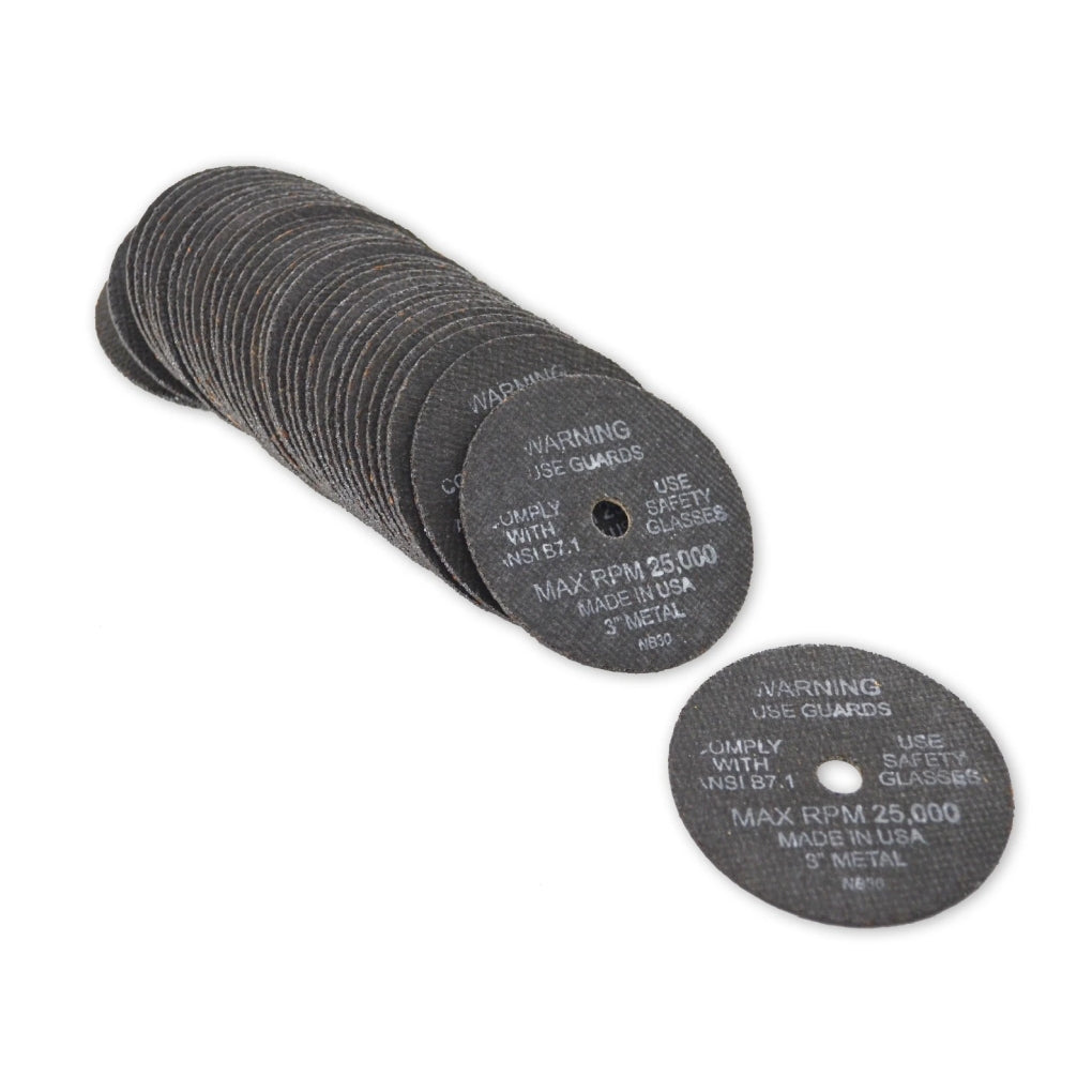 Astro Pneumatic - CW3-100 - 3 in Cut-Off Wheels, 100-pk