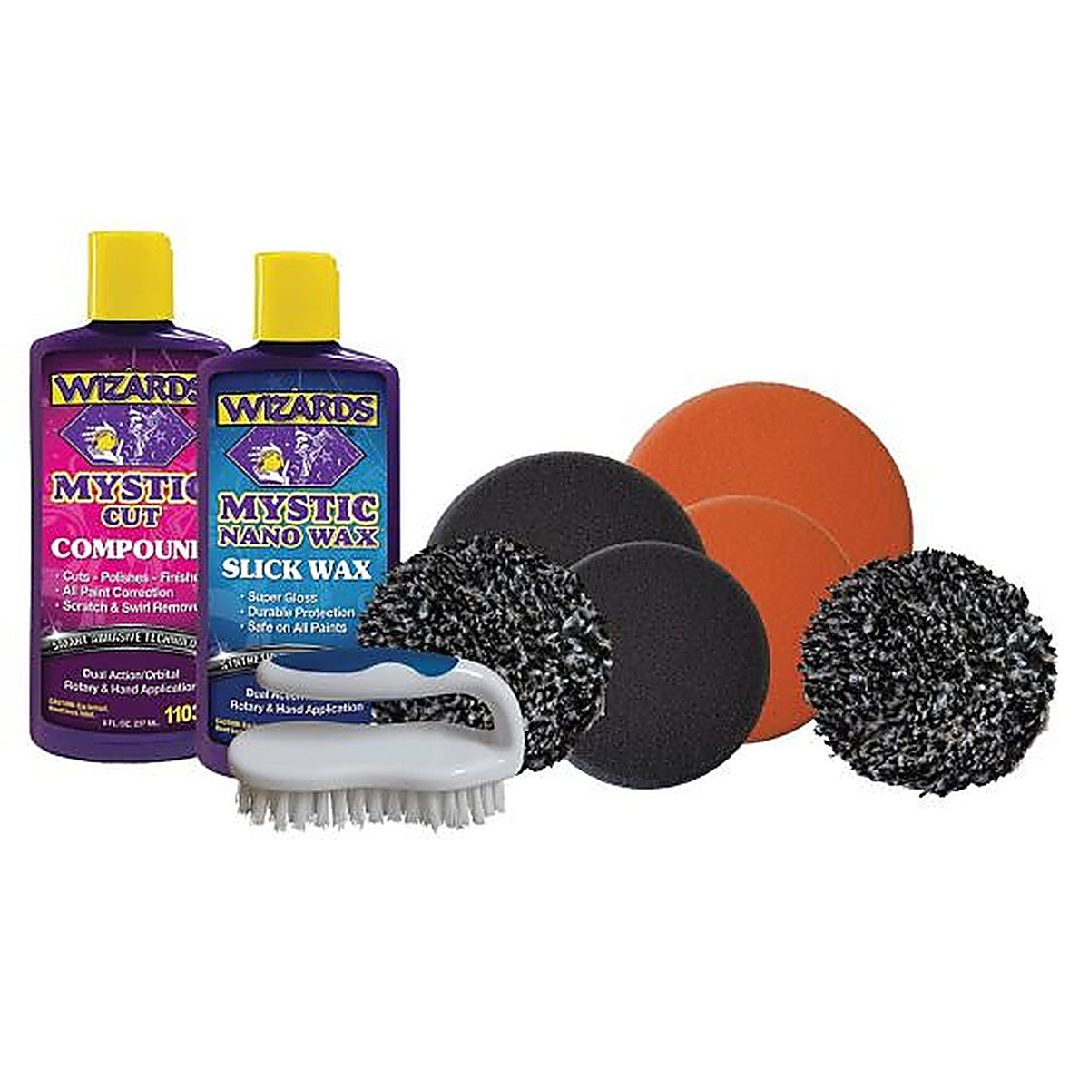 Wizards - DAPM12KIT - Wizards 12 10-Piece Mini Polisher and Ssr Kit Combo