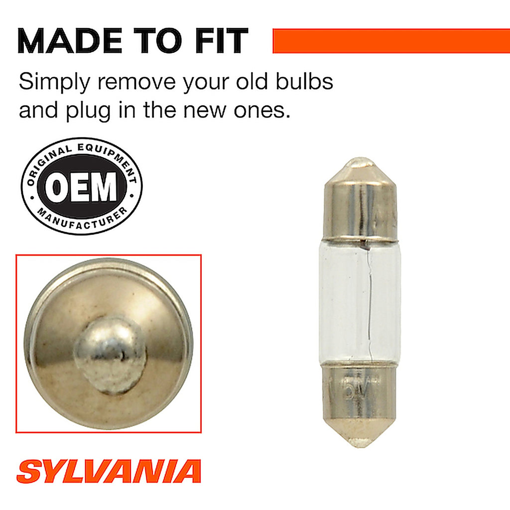 Sylvania - DE3022LLBP2 - De3022 Long Life Mini Bulb, 2 Pack