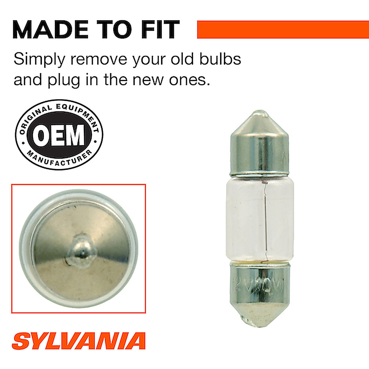Sylvania - DE3175LLBP2 - De3175 Long Life Mini Bulb, 2 Pack