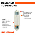 Sylvania - DE3423LLBP2 - De3423 Long Life Mini Bulb, 2 Pack