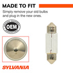 Sylvania - DE3425LLBP2 - De3425 Long Life Mini Bulb, 2 Pack