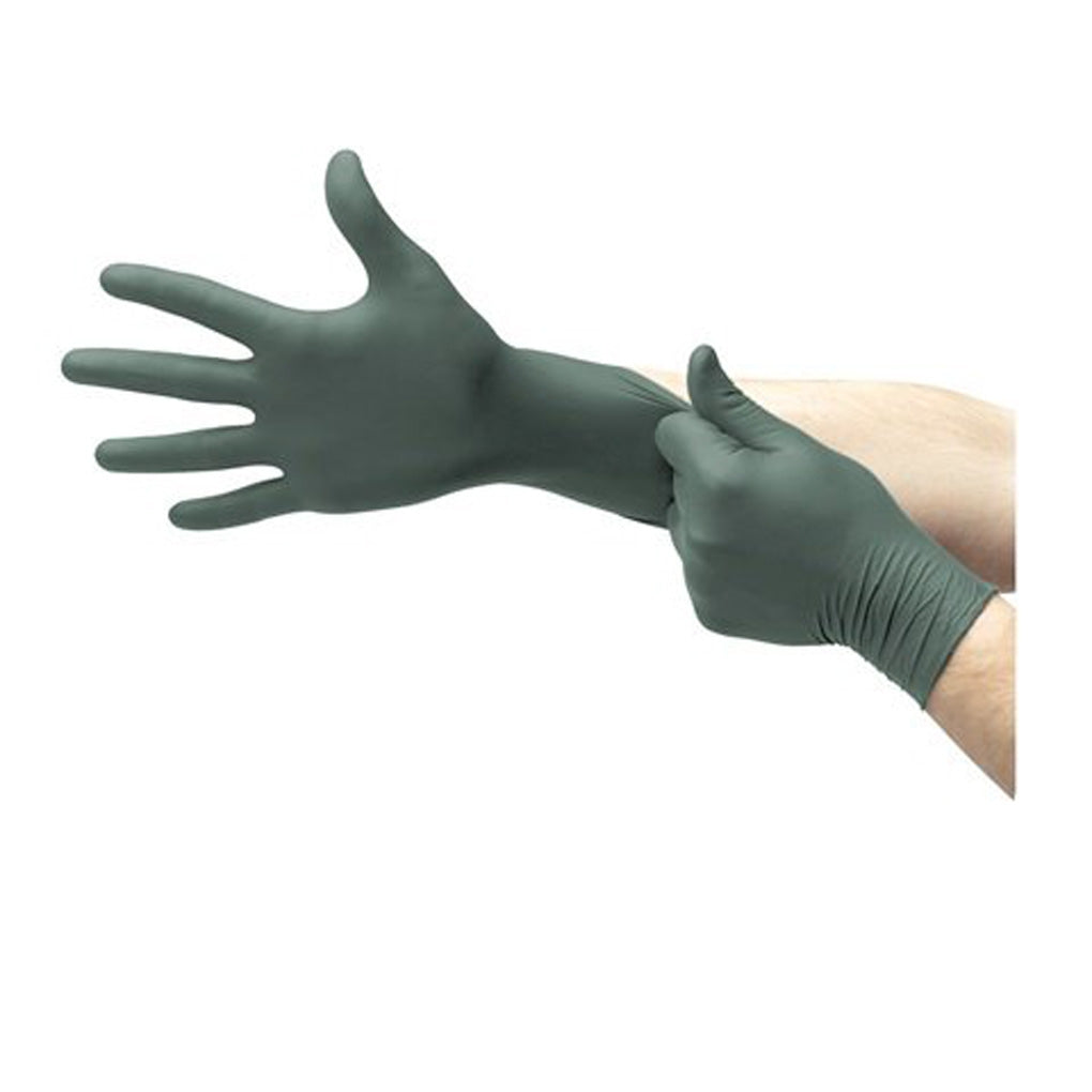 Ansell - DFK-608 - MicroFlex Dura Flock, Flock Lined Disposable Nitrile Glove, Small - 50/Pack