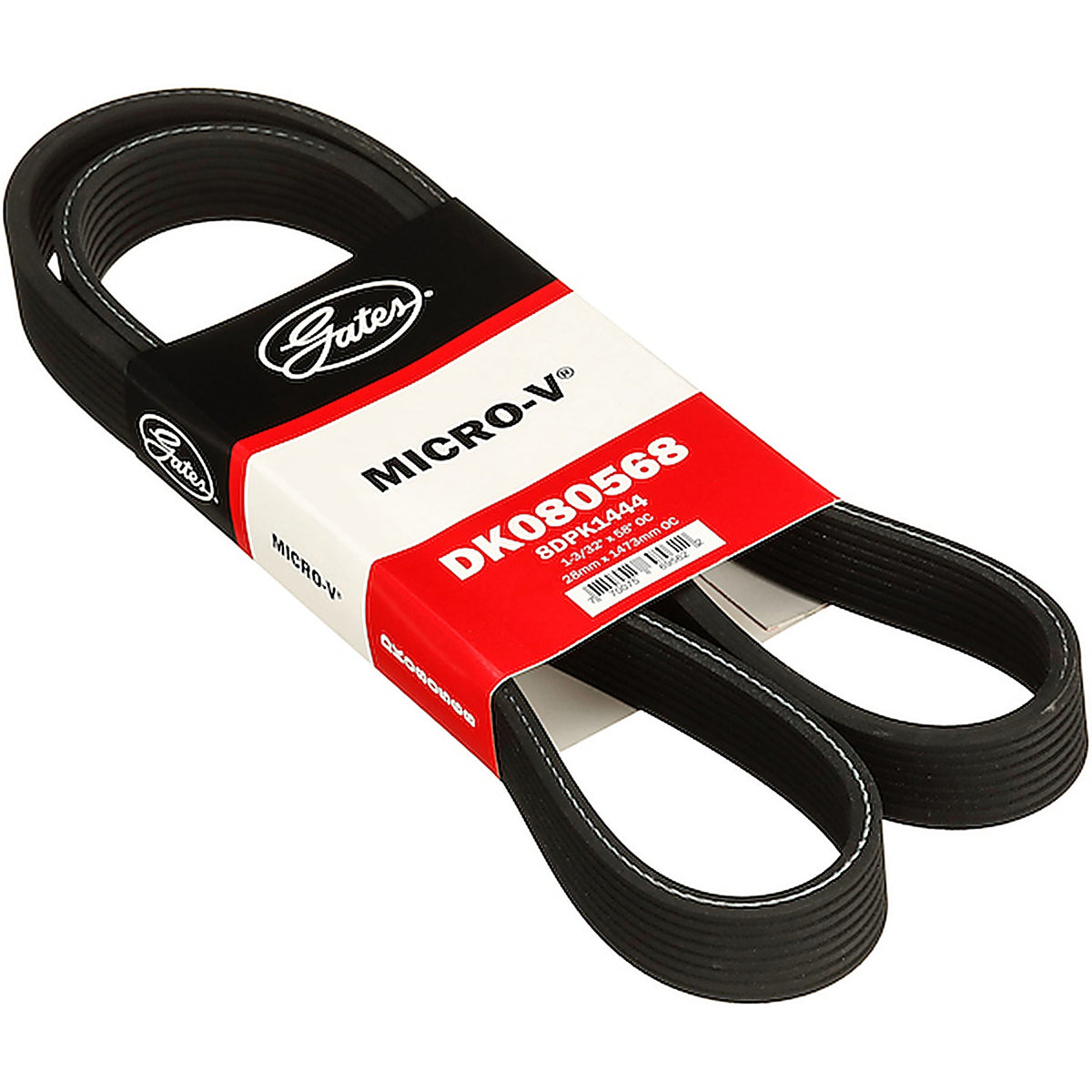 Gates - DK080568 - Micro-V Dual-Sided Serpentine Drive Belt