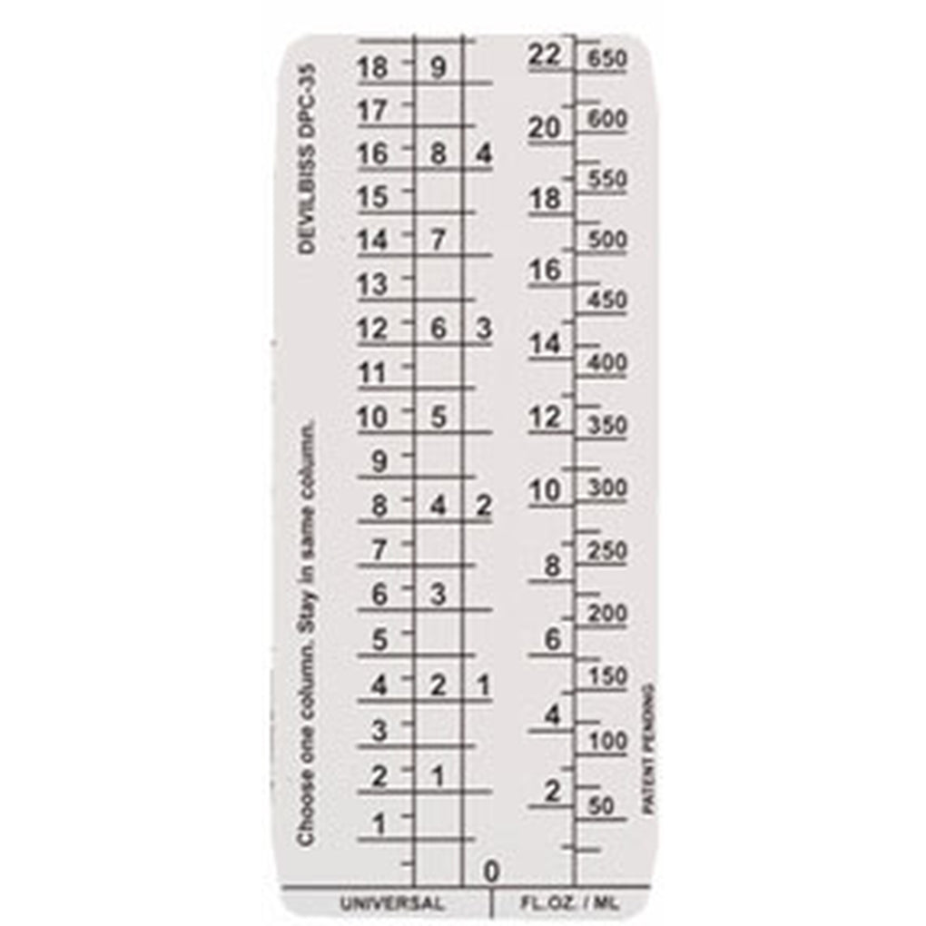 DeVilbiss - DPC61K10 - 34 oz. Universal Measuring Guide