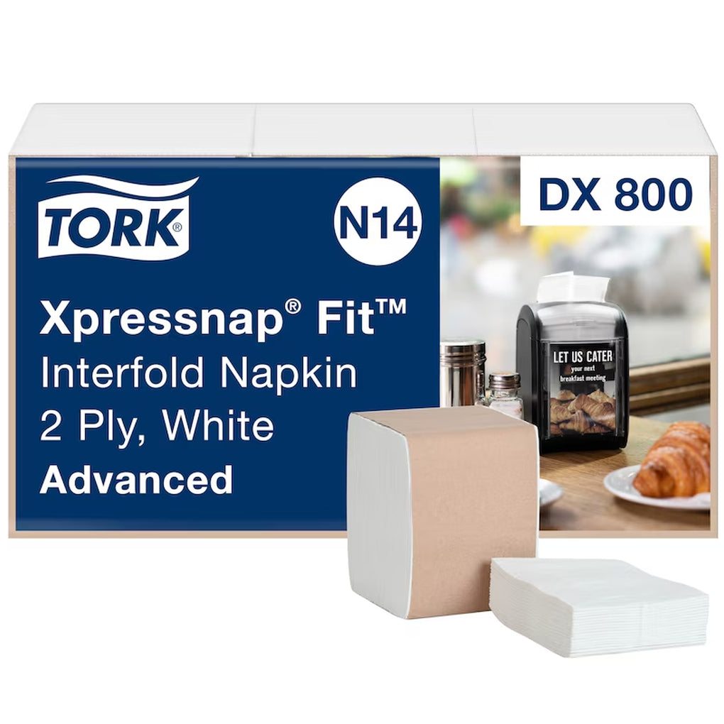 Tork - DX800 - Xpressnap Fit Interfold Dispenser Napkin - 36/Case