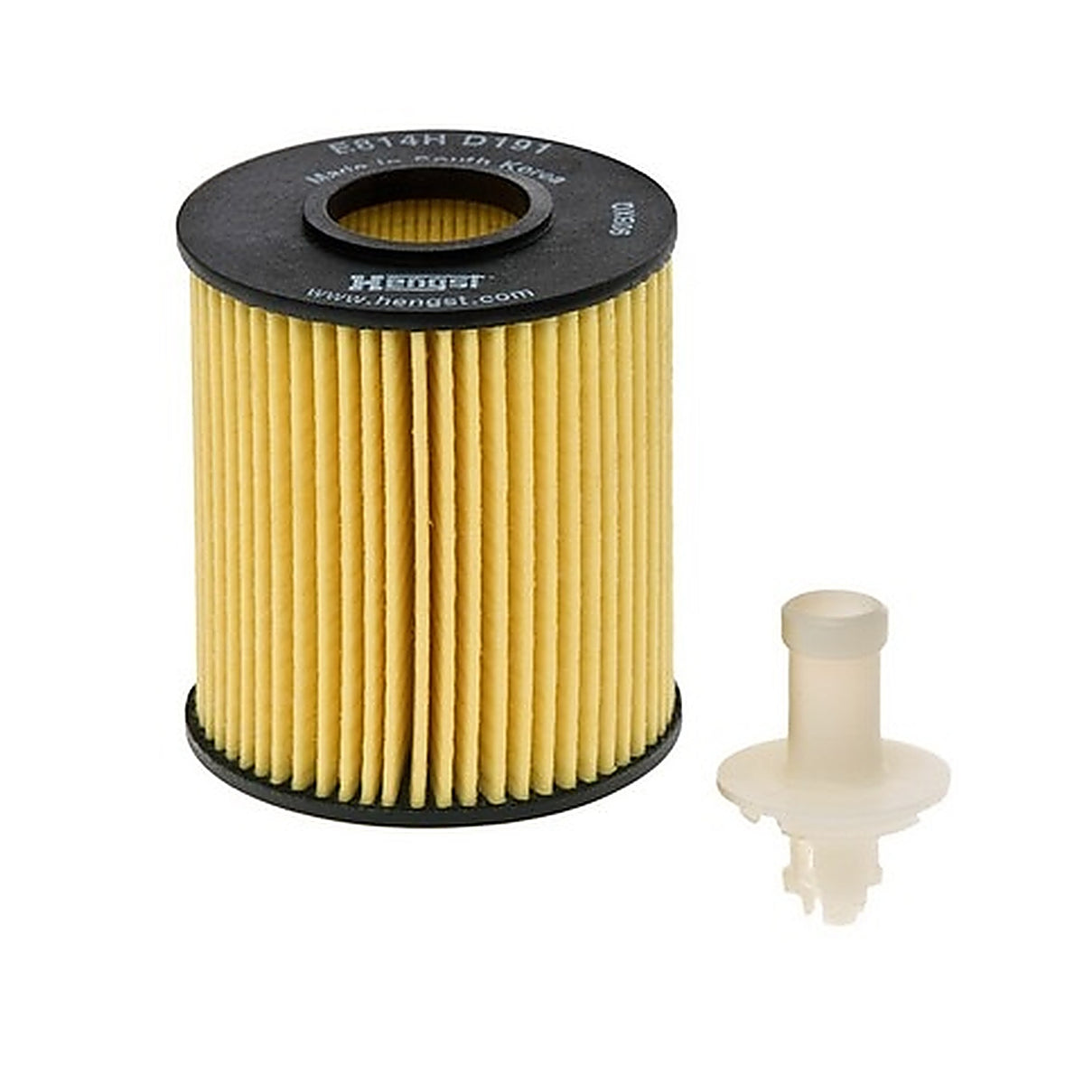 HENGST - E814HD191 - Oil Filter Insert w/Gasket Kit