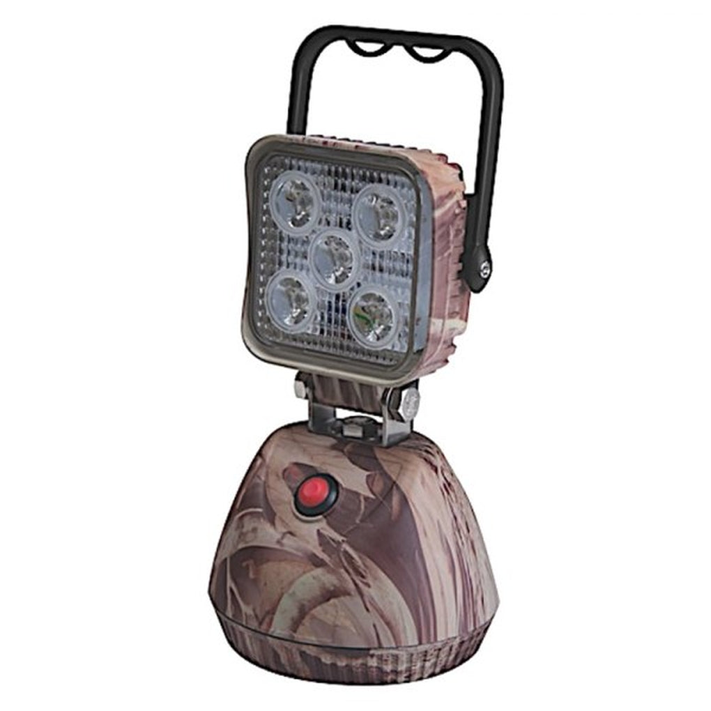 ECCO - EW2461-CAMO - Worklamp 5LED Square Flood Camo, 12-24VDC W, Charger