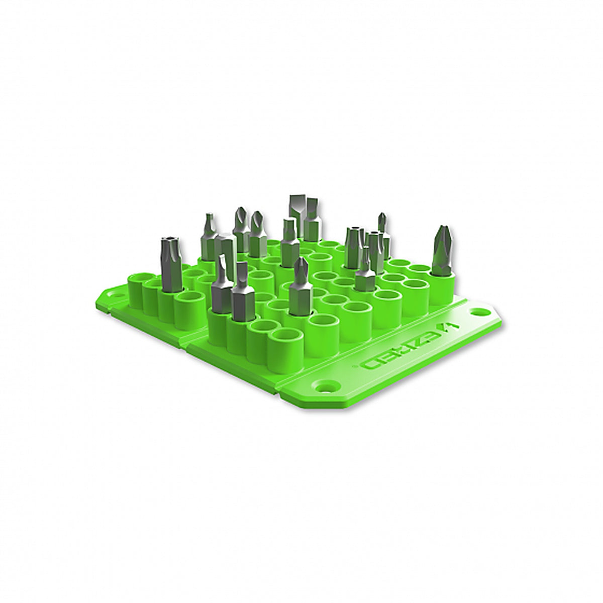 EZ Red - EZBIT-G - Magnetic 48 Slot Bit Holder - Green