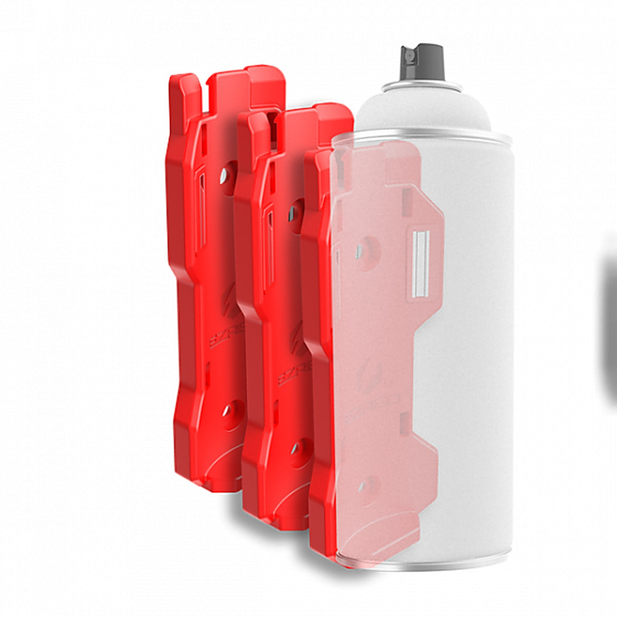 EZ Red - EZCH3-R - EZRed 3 Pack Flexible Magnetic Can Holder