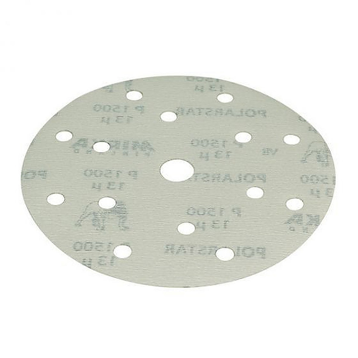 Mirka - FA61105092 - Polarstar Fa Series Semi-Open Coated Grip-On Sanding Disc, 6 Inch, P1000 Grit, Silicon Carbide