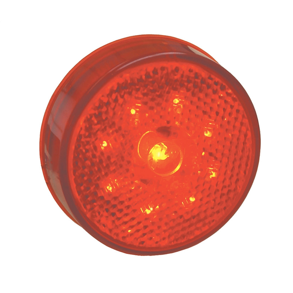 Grote - G1002 - Hi Count 2 1/2 in LED Clearance / Marker Lamp - Red