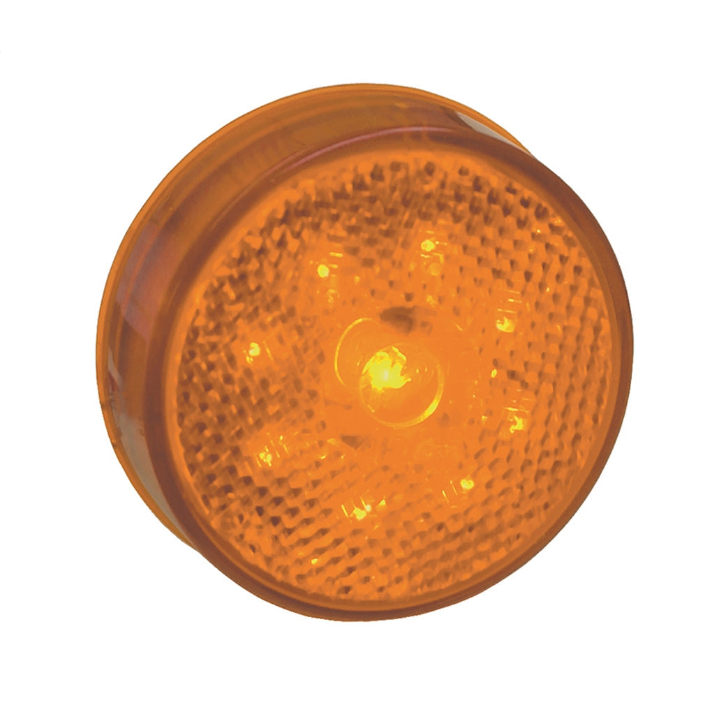 Grote - G1003 - Hi Count 2 1/2 in LED Clearance / Marker Lamp - Yellow