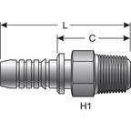 Gates - G20100-1612 - Hydraulic Coupling / Adapter