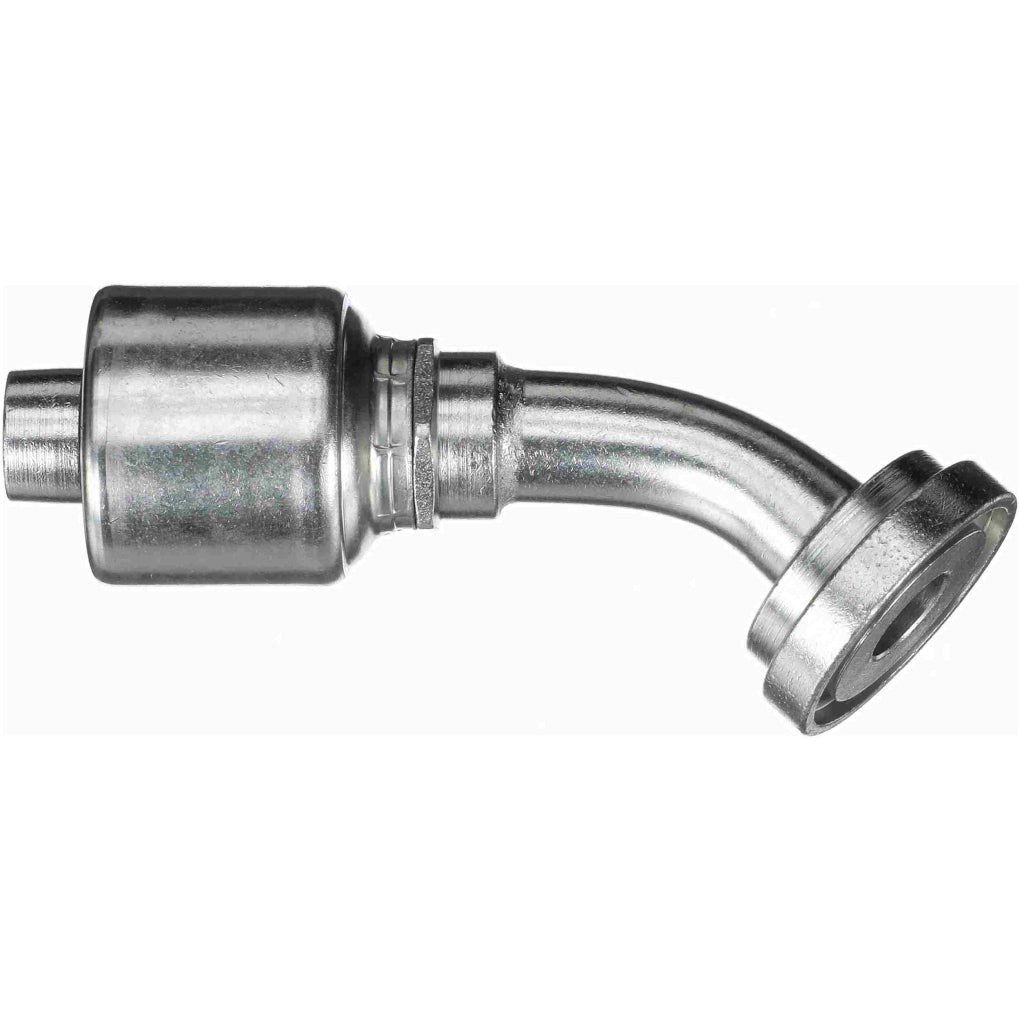 Gates - G25307-0808 - MegaCrimp Couplings Code 61 O-Ring Flange - 45 Bent Tube