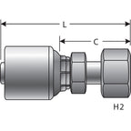 Gates - G25720-0814 - Hydraulic Coupling / Adapter