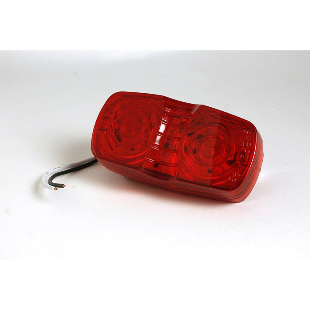 Grote - G4602 - Hi Count Square-Corner 13-Diode LED Clearance / Marker - Red