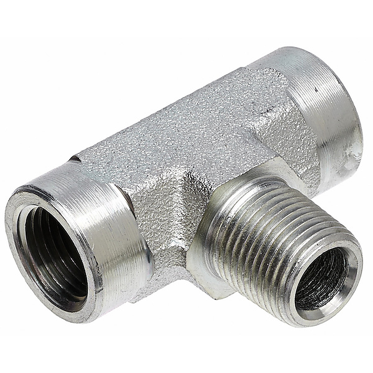 Gates - G60183-0808 - Female Pipe NPTF on Run to Male Pipe NPTF - Tee (SAE to SAE)