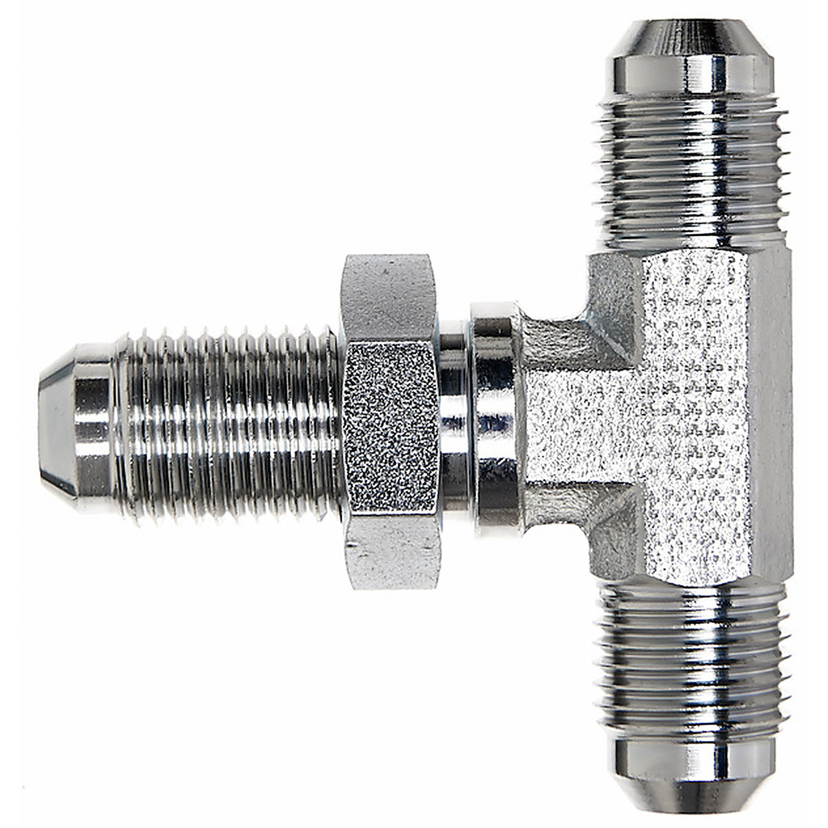 Gates - G60471-1616 - Male JIC 37 Flare on Run to Male JIC 37 Flare Bulkhead - Tee (SAE to SAE)