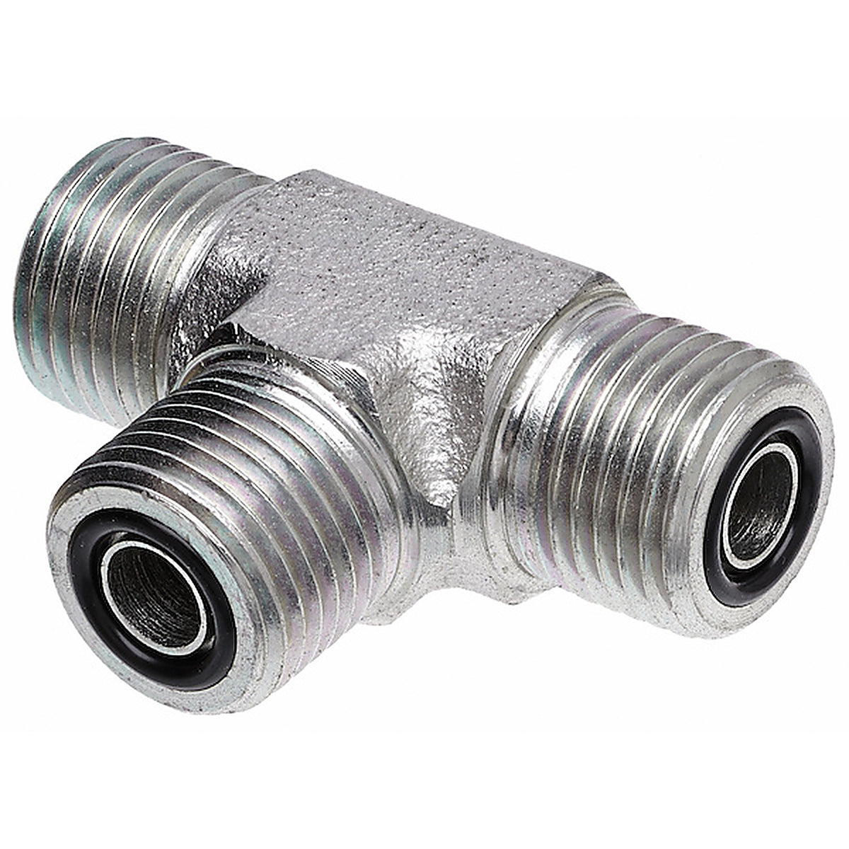 Gates - G60740-1010 - Male Flat-Face O-Ring Tee (SAE to SAE)
