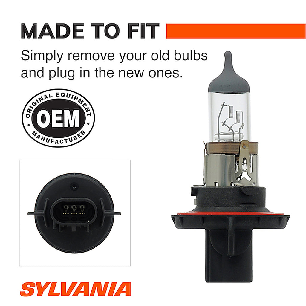 Sylvania - H13BP - H13 Basic Halogen Headlight Bulb, 1 Pack