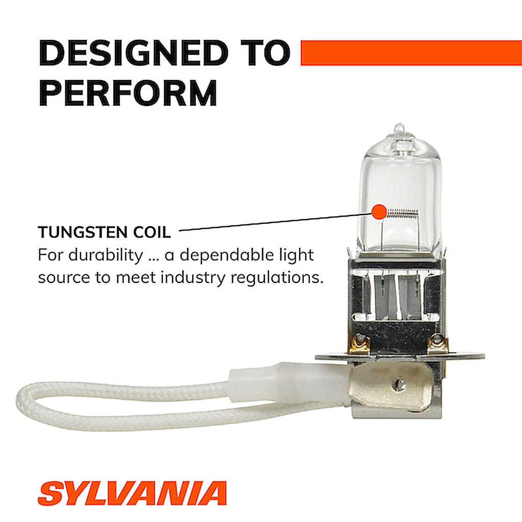 Sylvania - H3BP - H3 Basic Fog Bulb, 1 Pack