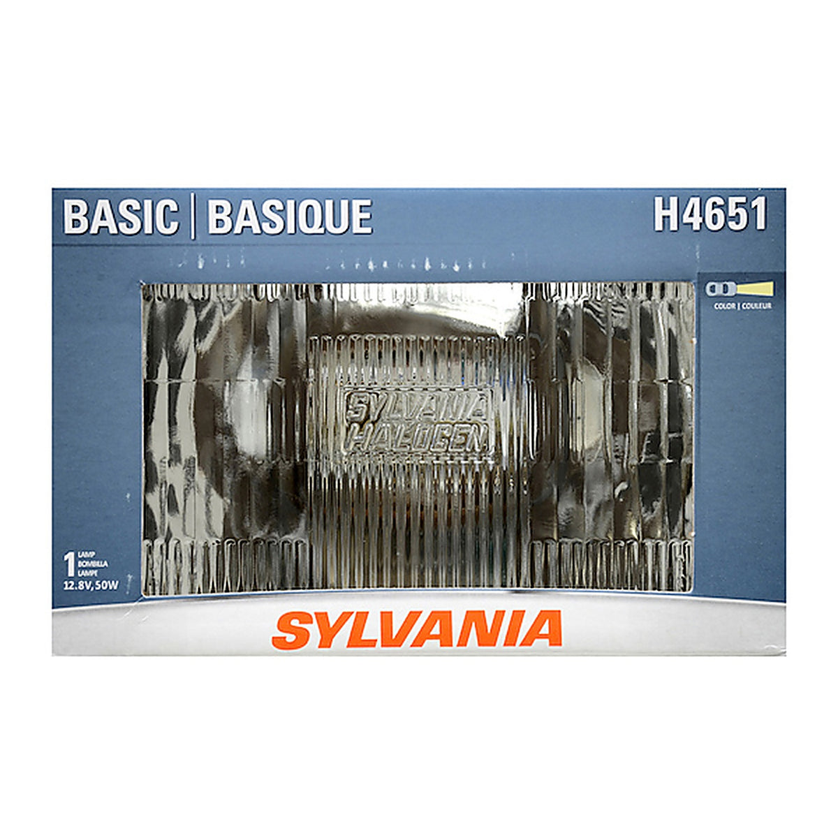 Sylvania - H4651BX - H4651 Basic Sealed Beam Headlight, 1 Pack