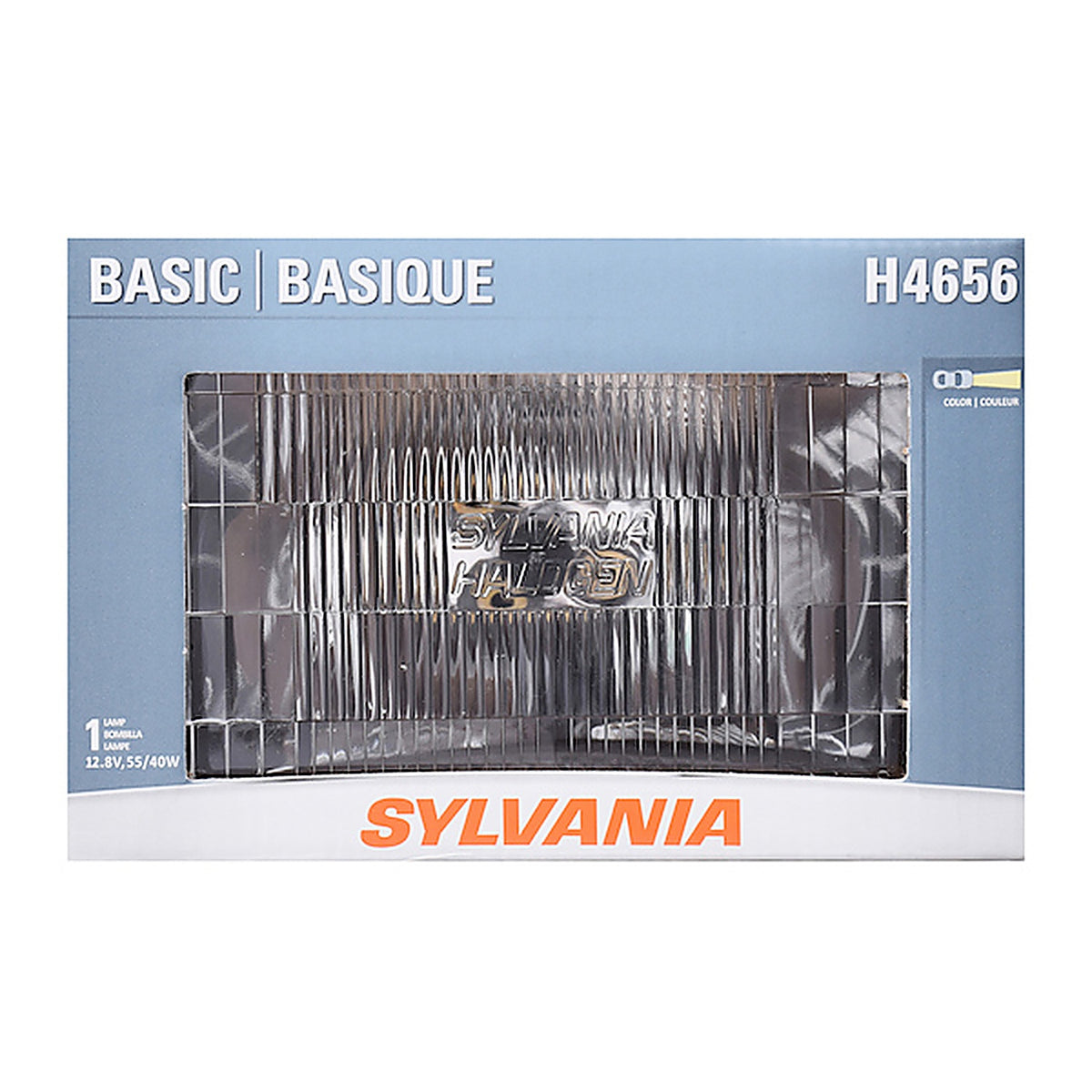 Sylvania - H4656BX - H4656 Basic Sealed Beam Headlight, 1 Pack