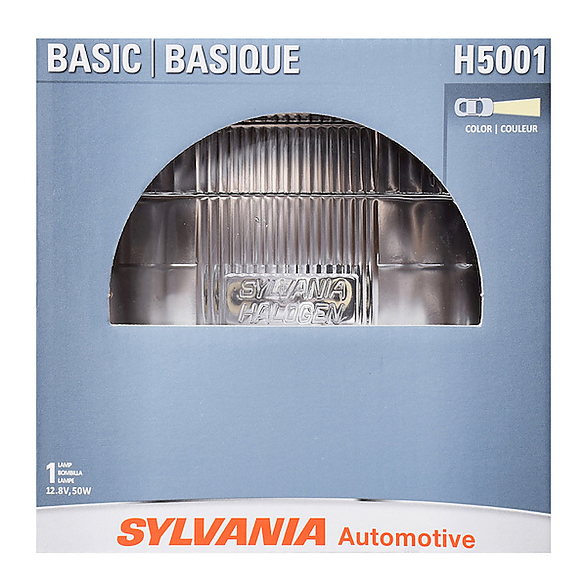 Sylvania - H5001BX - H5001 Basic Sealed Beam Headlight, 1 Pack