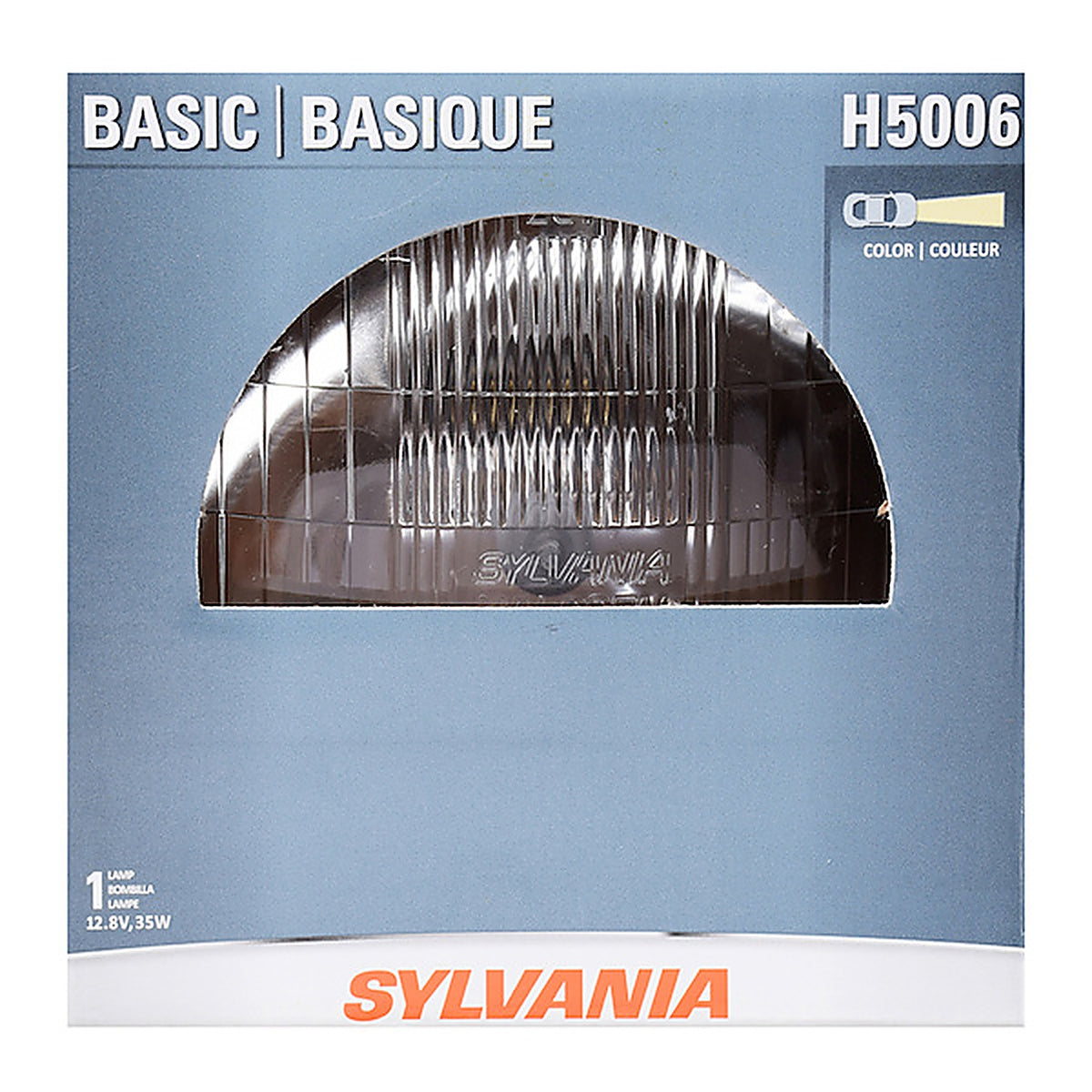 Sylvania - H5006BX - H5006 Basic Sealed Beam Headlight, 1 Pack