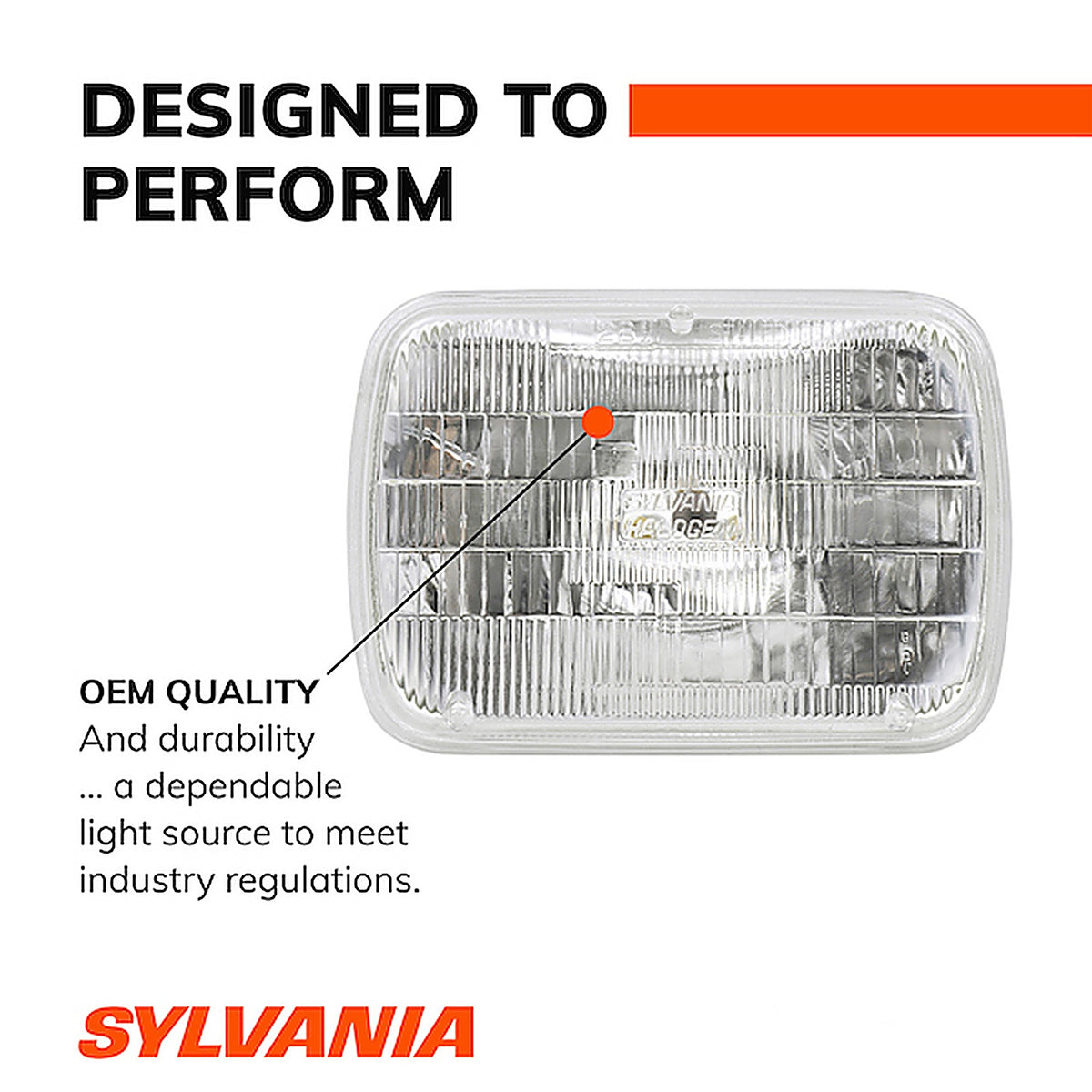 Sylvania - H6054BX - H6054 Basic Sealed Beam Headlight, 1 Pack