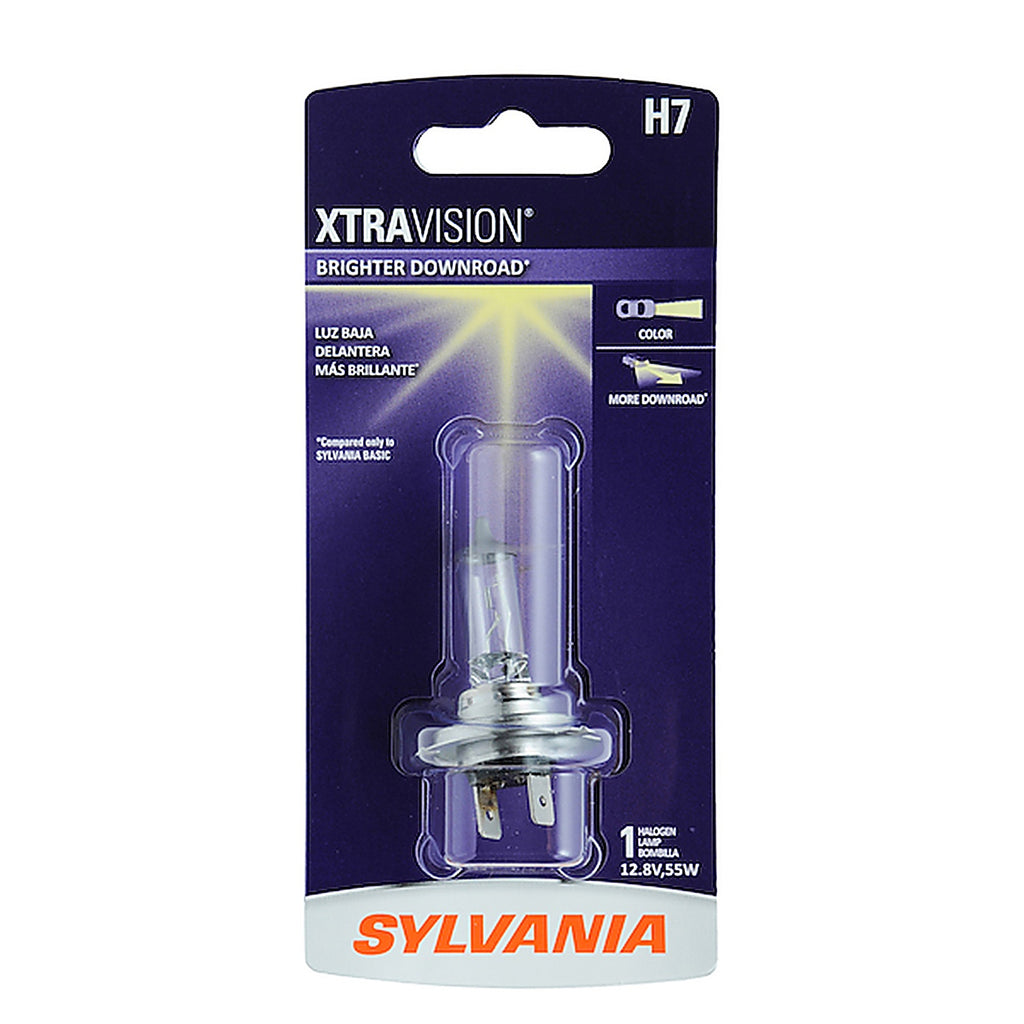 Sylvania - H7XVBP - H7 Xtravision Halogen Headlight Bulb, 1 Pack