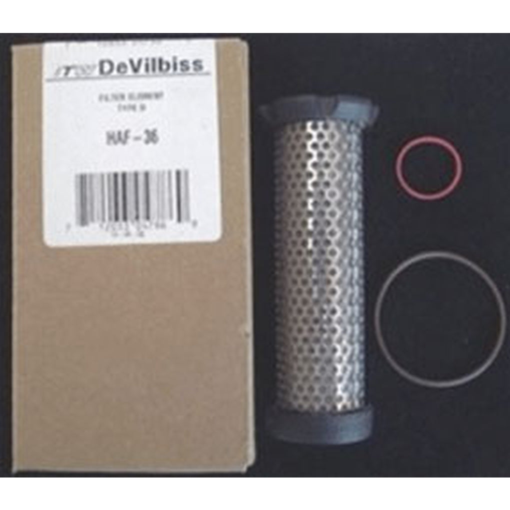 DeVilbiss - HAF36 - Filter & O-Ring Kit