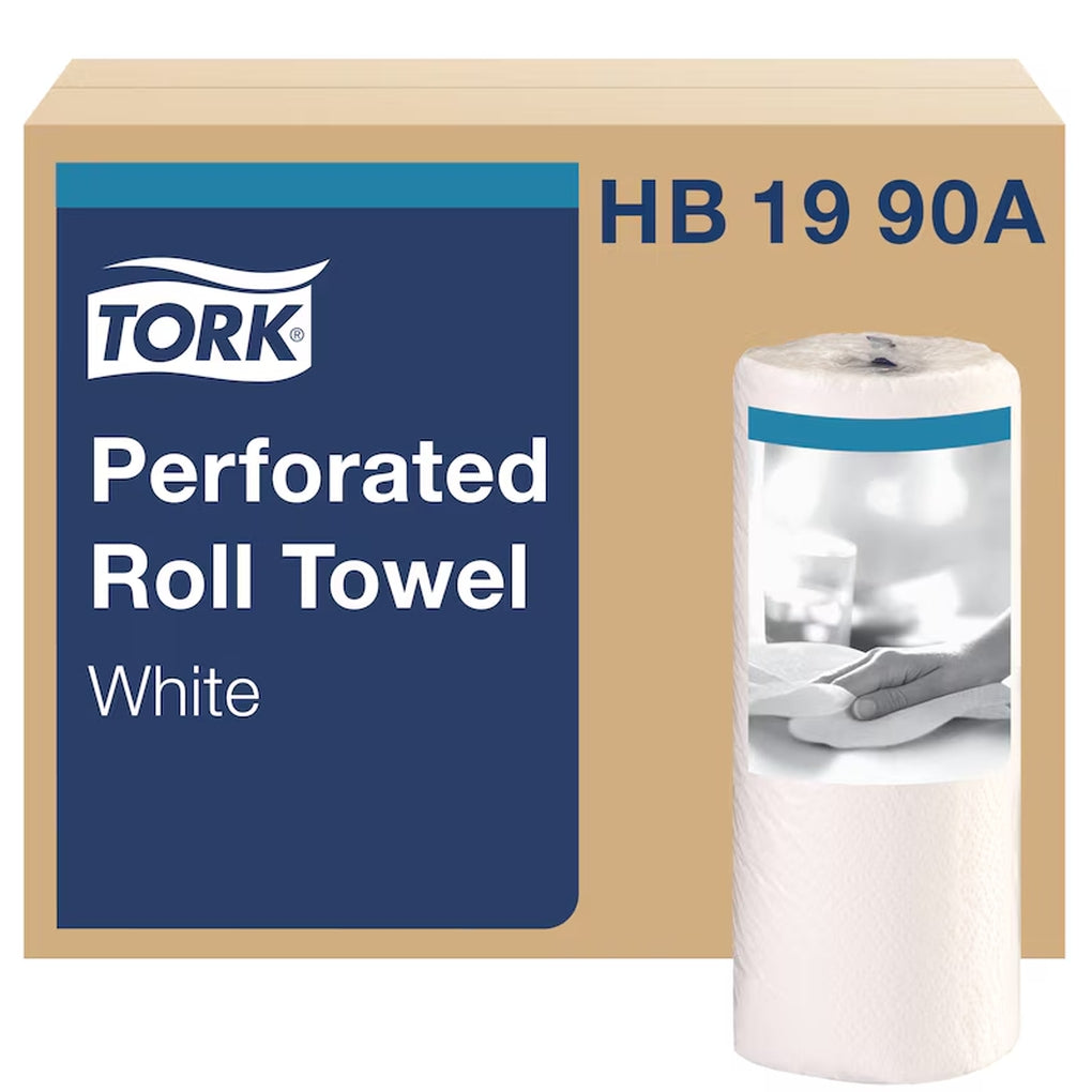 Tork - HB1990A - Universal Perforated Towel Roll, White - 30/Case